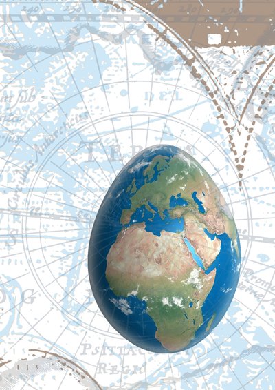 Egground the World, 2015 by Francois Domain